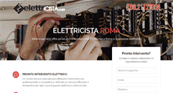 Desktop Screenshot of elettricista.mobi